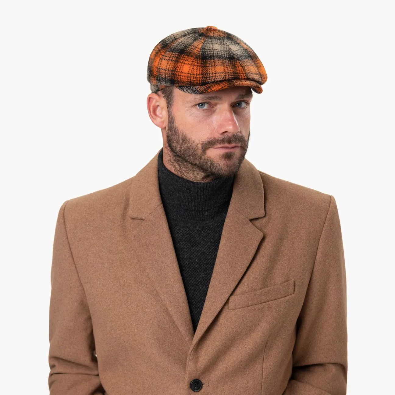 Casquette Kevalo Wool Check by Alfonso DEste --> Chapeaux, casquettes & bonnets en ligne ▷ Chapeaushop